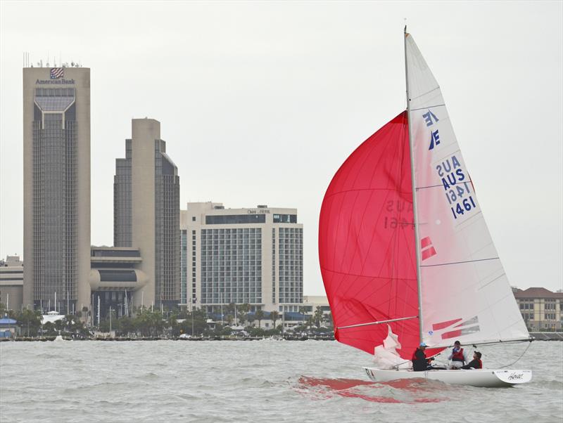 2019 World Champion - Havoc - Iain Murray, Colin Beashel, Richie Allanson photo copyright 2019 Etchells World Championship taken at Corpus Christi Yacht Club and featuring the Etchells class