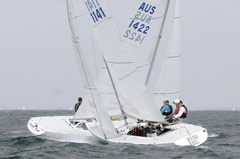 Close racing always assured with the Etchells. - photo © ajmckinnonphotography.com