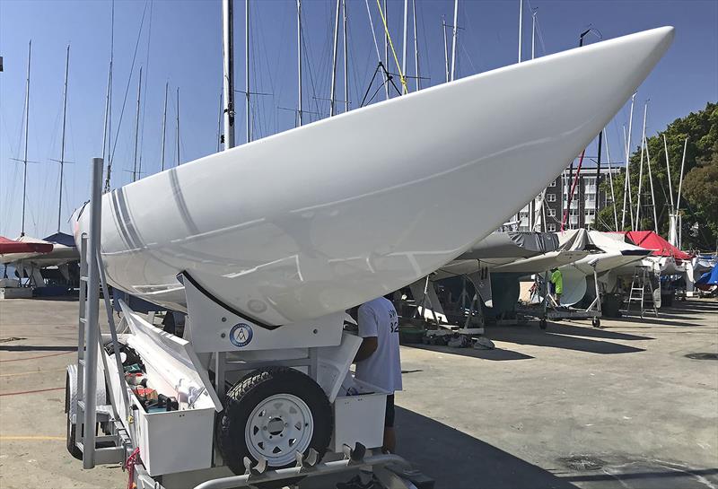 The sixth Allanson/Murray Etchells prepares for handover photo copyright John Curnow taken at Royal Sydney Yacht Squadron and featuring the Etchells class