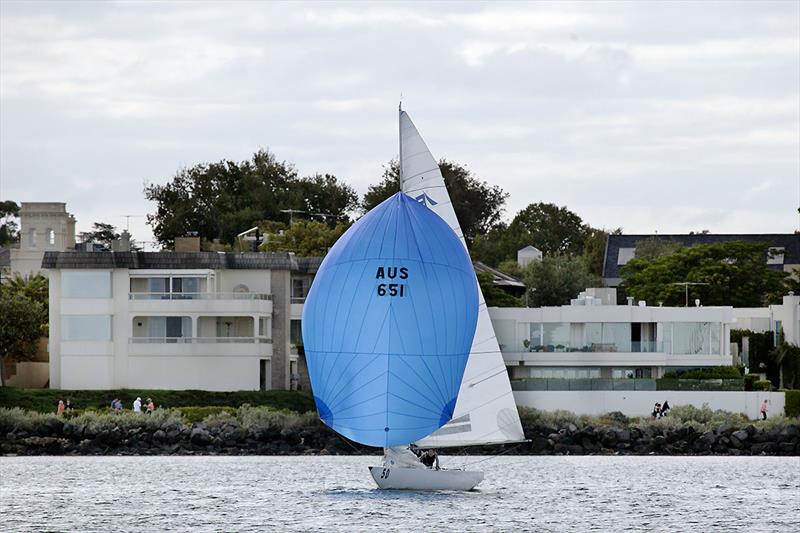 On a Mission – youth crew sitting in 15th place in their first ever regatta – Josh Galland, George Henderson, Ethan Hosking, and Lewis Sloane. - photo © John Curnow