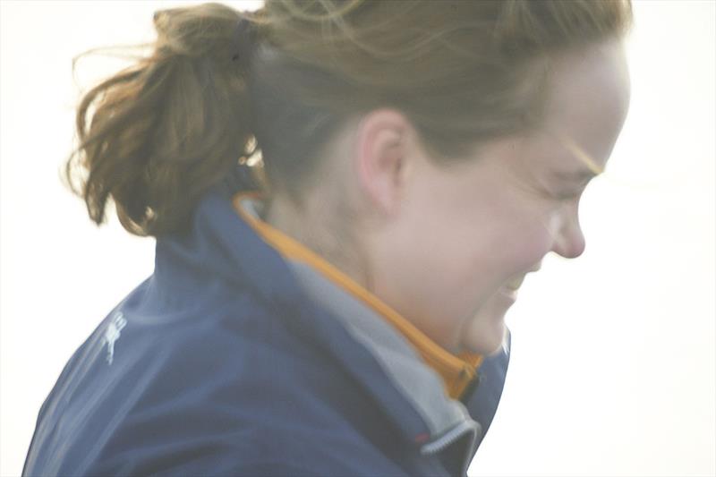 Rising star, Nia Jerwood, the Skipper of Australia's Women's 470 crew. - photo © David Mandelberg