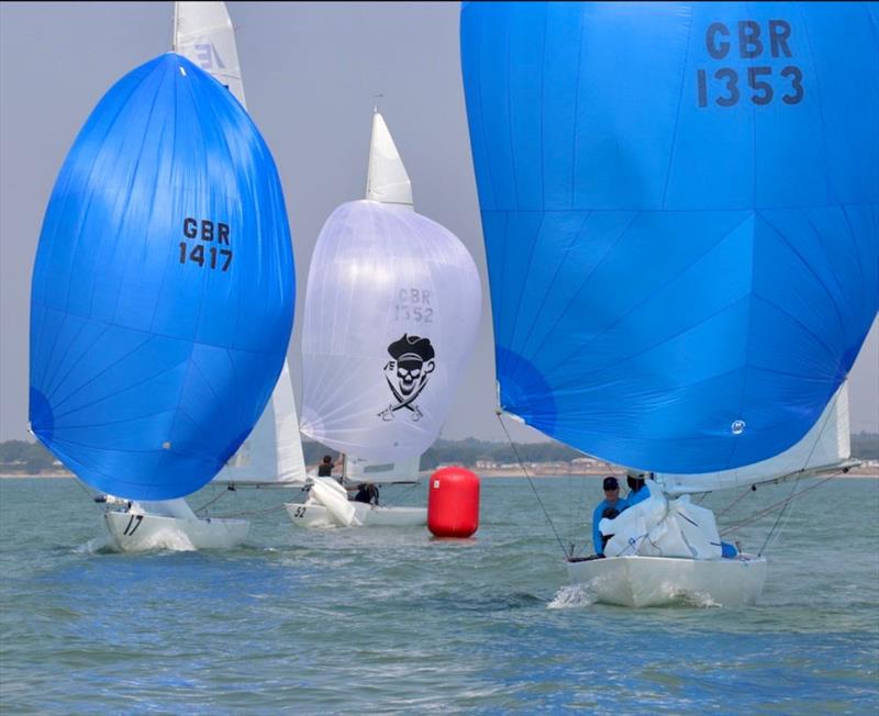 2020 Charity Cup Regatta photo copyright Louay Habib taken at Royal Southern Yacht Club and featuring the Etchells class