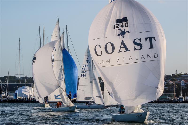 The Etchells class is well regarded as one of the most technical yachts to sail well, with many different controls and tuning options photo copyright Andrew Delves taken at Royal New Zealand Yacht Squadron and featuring the Etchells class