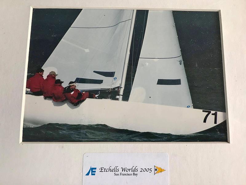 Etchells World Championship San Francisco 2005 - second place  photo copyright Adrian Finglas taken at San Francisco Yacht Club and featuring the Etchells class