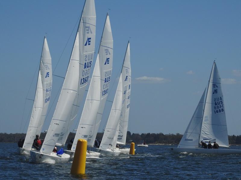 Victorian International Etchells Championship photo copyright Julie-Ann McPherson Photography taken at Metung Yacht Club and featuring the Etchells class