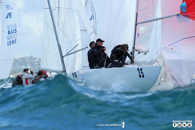 Australian Etchells Championship photo copyright Nic Douglass / www.AdventuresofaSailorGirl.com taken at Mooloolaba Yacht Club and featuring the Etchells class