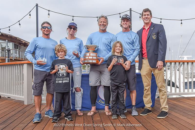 2022 Etchells Midwinters West photo copyright Mark Albertazzi taken at San Diego Yacht Club and featuring the Etchells class