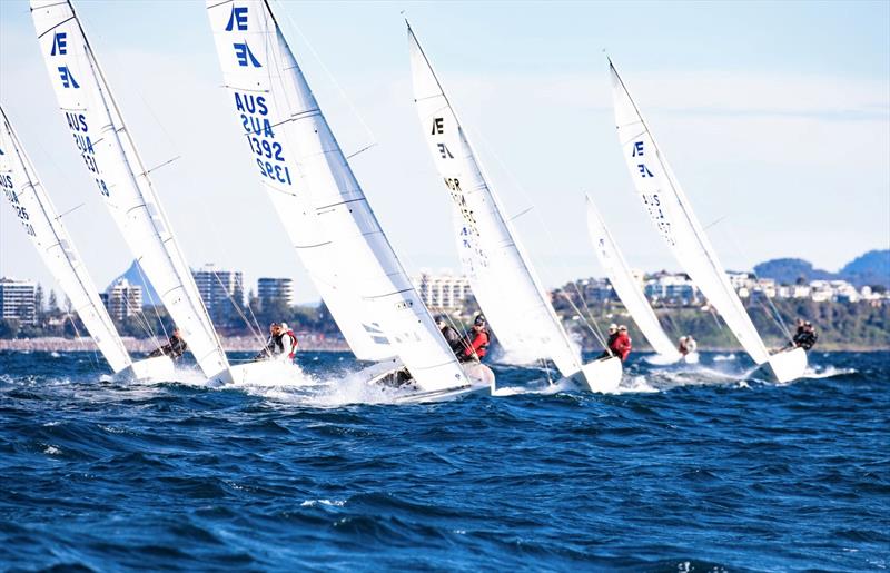 Etchells Australasian Championship 2021 photo copyright Nic Douglass @sailorgirlhq taken at Mooloolaba Yacht Club and featuring the Etchells class