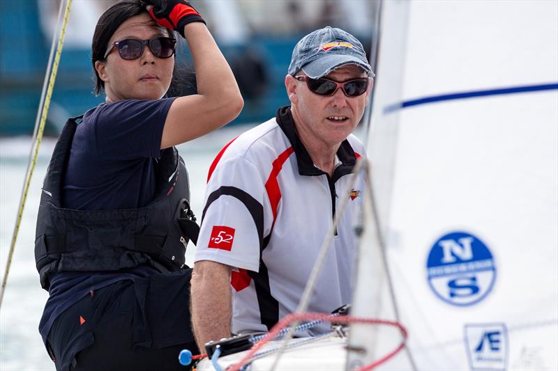 Bo Lee - Racer X2 photo copyright RHKYC / Guy Nowell taken at Royal Hong Kong Yacht Club and featuring the Etchells class