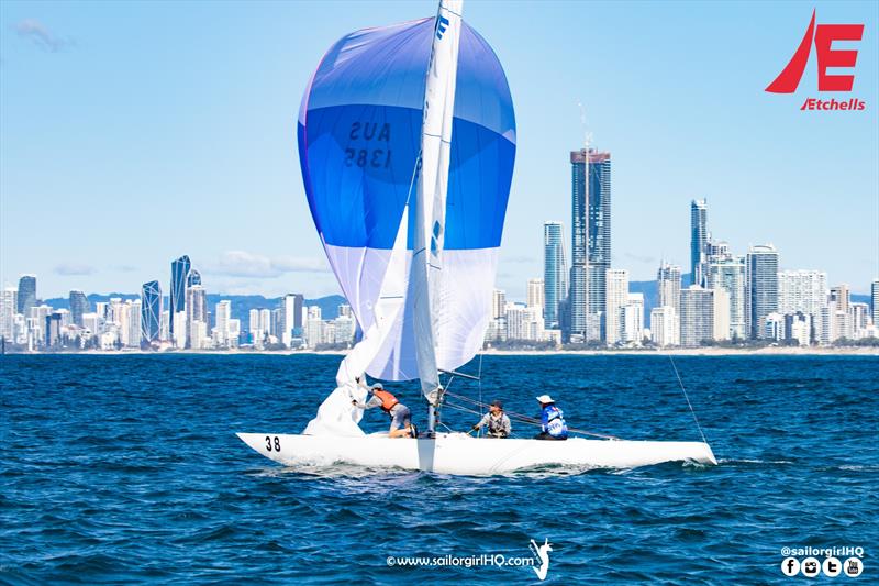 Emotional Rescue in front of Surfers Paradise - photo © Nic Douglass @sailorgirlhq