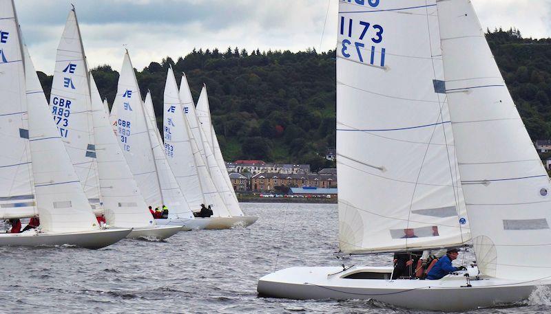 Clyde Etchells Fleet photo copyright Alastair Khaliq taken at Royal Gourock Yacht Club and featuring the Etchells class