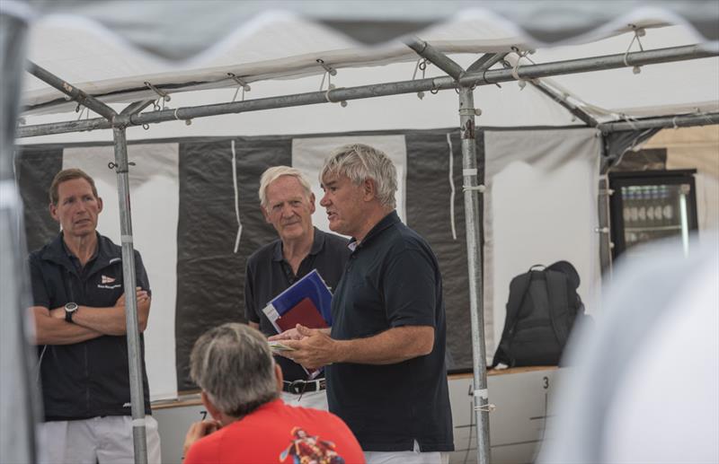 2022 International Etchells Class Pre-Worlds at Cowes day 1 photo copyright PKC Media taken at Royal Yacht Squadron and featuring the Etchells class