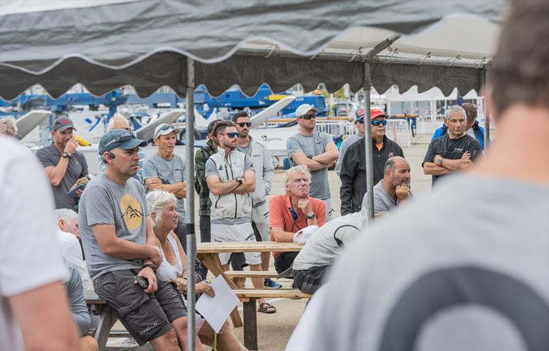 2022 International Etchells Class Pre-Worlds at Cowes day 1 photo copyright PKC Media taken at Royal Yacht Squadron and featuring the Etchells class