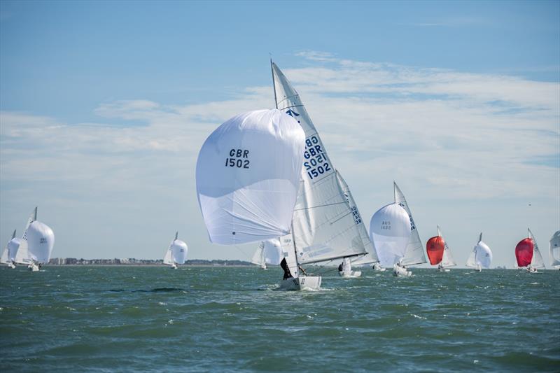 2022 International Etchells Class Pre-Worlds at Cowes day 3 - photo © PKC Media