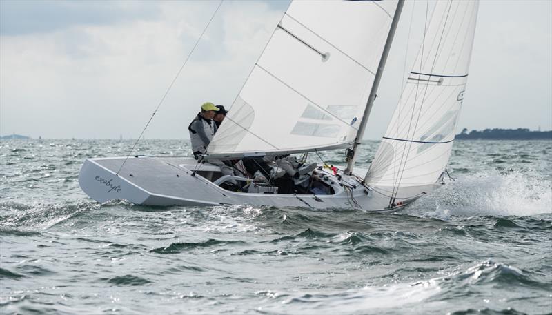 Shaun Frohlich's Exabyte - 2022 International Etchells Worlds day 3 - photo © PKC Media