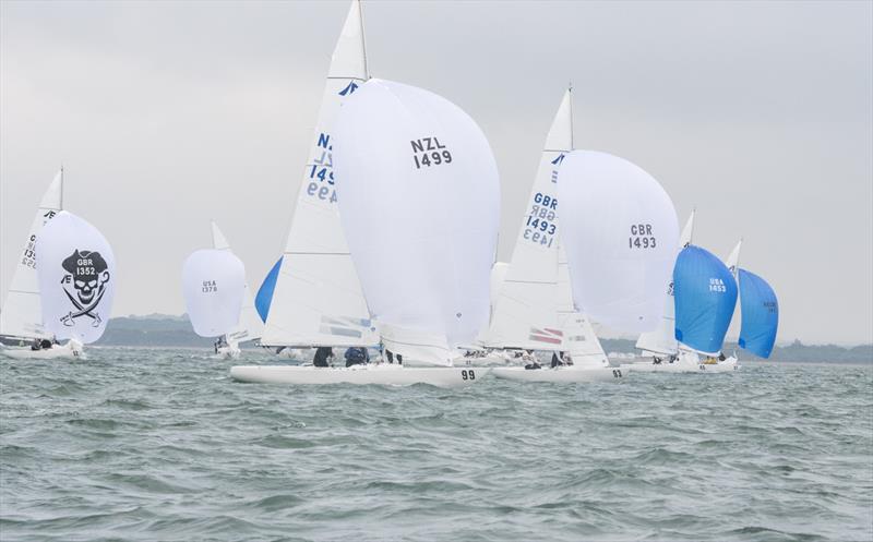 Anatole Masfen's New Order (NZL 1499) on 2022 International Etchells Worlds day 4 - photo © PKC Media