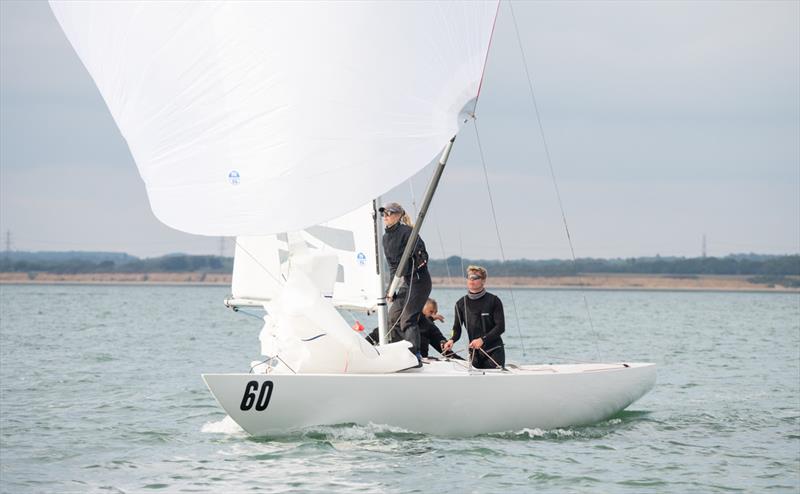 2022 International Etchells Worlds, Day 5 photo copyright PKC Media taken at Royal Yacht Squadron and featuring the Etchells class