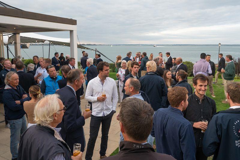 Opening Ceremony at the Royal Yacht Squadron - 2022 International Etchells World Championship photo copyright PKC Media taken at Royal Yacht Squadron and featuring the Etchells class