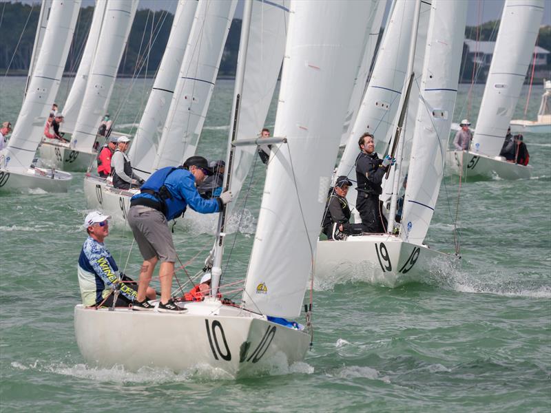 2022/2023 Etchells Biscayne Bay Series - Florida State Championship photo copyright Nic Brunk taken at Biscayne Bay Yacht Club and featuring the Etchells class