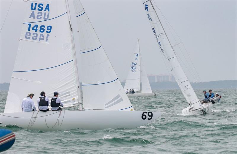 Lifted (right) wins the Etchells North American Championship - photo © Nic Brunk