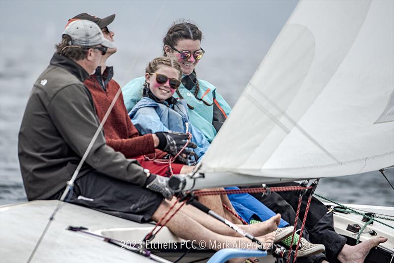 2023 Etchells Pacific Coast Championship photo copyright Mark Albertazzi taken at San Diego Yacht Club and featuring the Etchells class