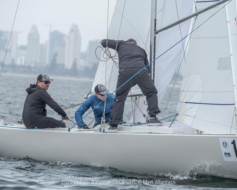 2023 Etchells West Coast Spring Series - US Nationals / Orca Bowl photo copyright Mark Albertazzi taken at San Diego Yacht Club and featuring the Etchells class