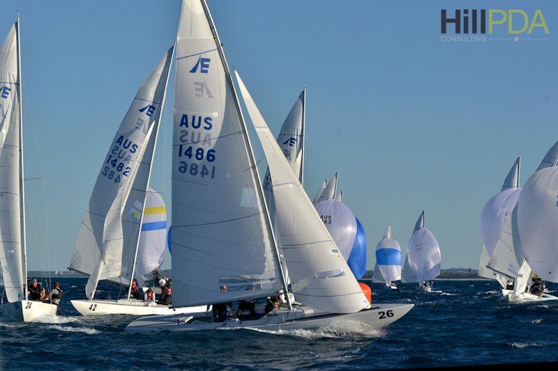 Magpie on day 1 of the Etchells Australasian Championship at Mooloolaba - photo © Keynon Sports Photos