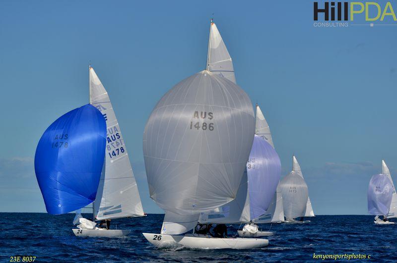 Day 2 of the Etchells Australasian Championship at Mooloolaba - photo © Keynon Sports Photos