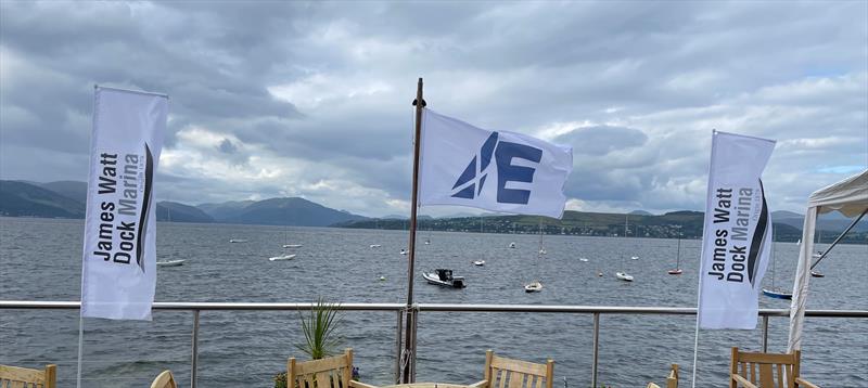 James Watt Dock Etchells Scottish Championship 2023 photo copyright Colin MacDonald taken at Royal Gourock Yacht Club and featuring the Etchells class