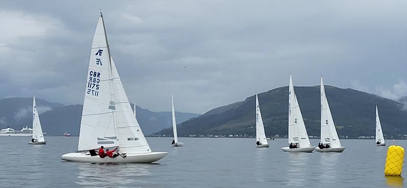 James Watt Dock Etchells Scottish Championship 2023 photo copyright Colin MacDonald taken at Royal Gourock Yacht Club and featuring the Etchells class