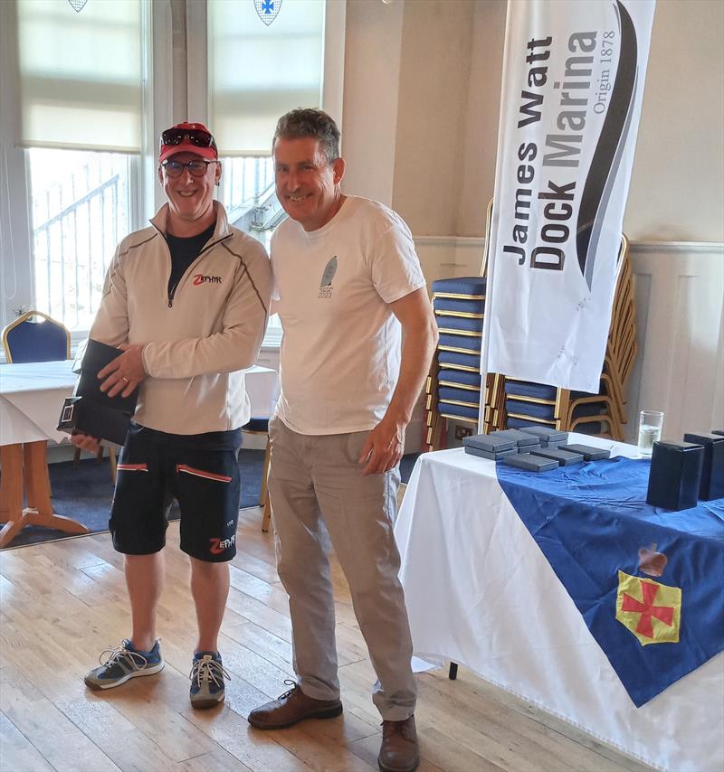 James Watt Dock Etchells Scottish Championship 2023 photo copyright Colin MacDonald taken at Royal Gourock Yacht Club and featuring the Etchells class