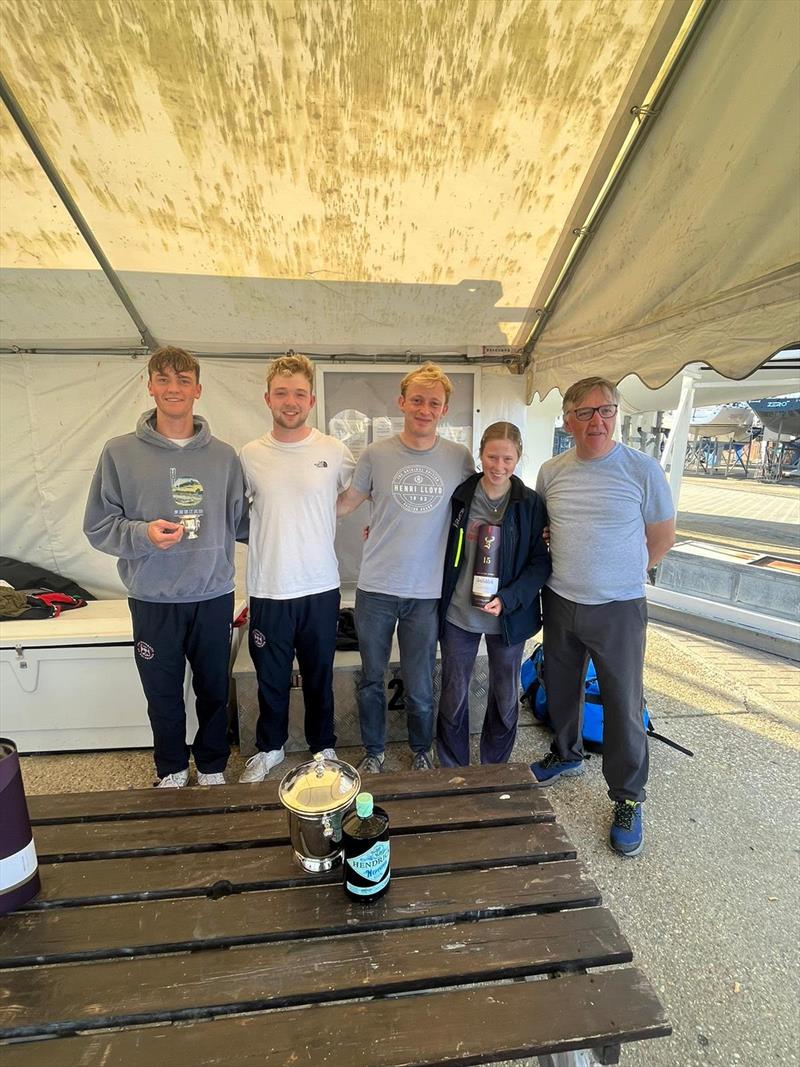 Etchells Cowes Fleet Ice Bucket - First Corinthian Team photo copyright Etchells Cowes Fleet taken at Cowes Corinthian Yacht Club and featuring the Etchells class