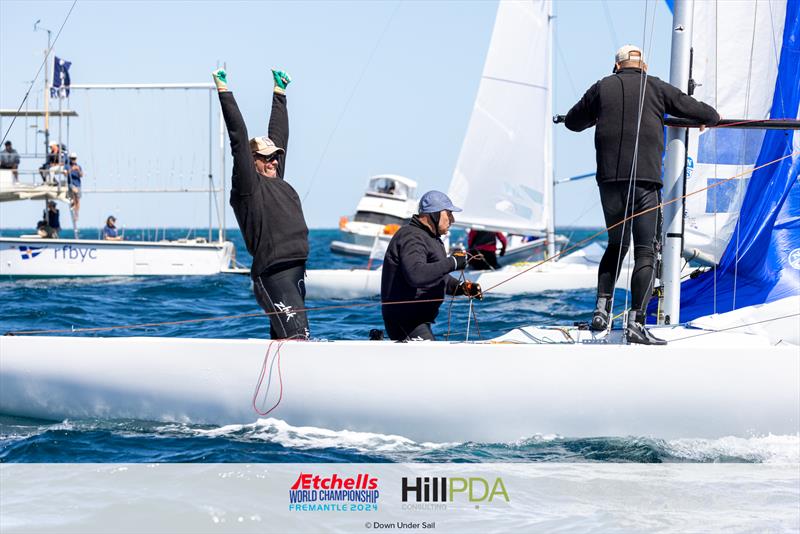Magpie wins the 2024 Etchells World Championships - photo © Suellen Hurling for Live Sail Die and Down Under Sail