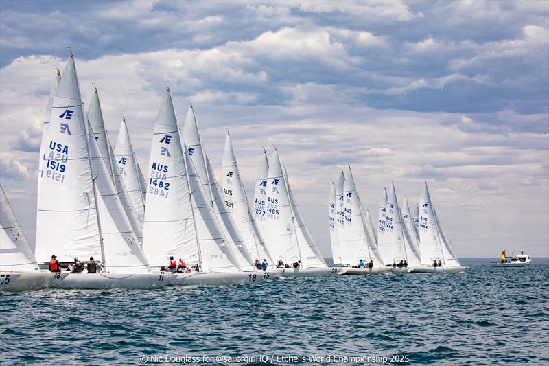 Etchells World Championship - photo © Nic Douglass @SailorGirlHQ