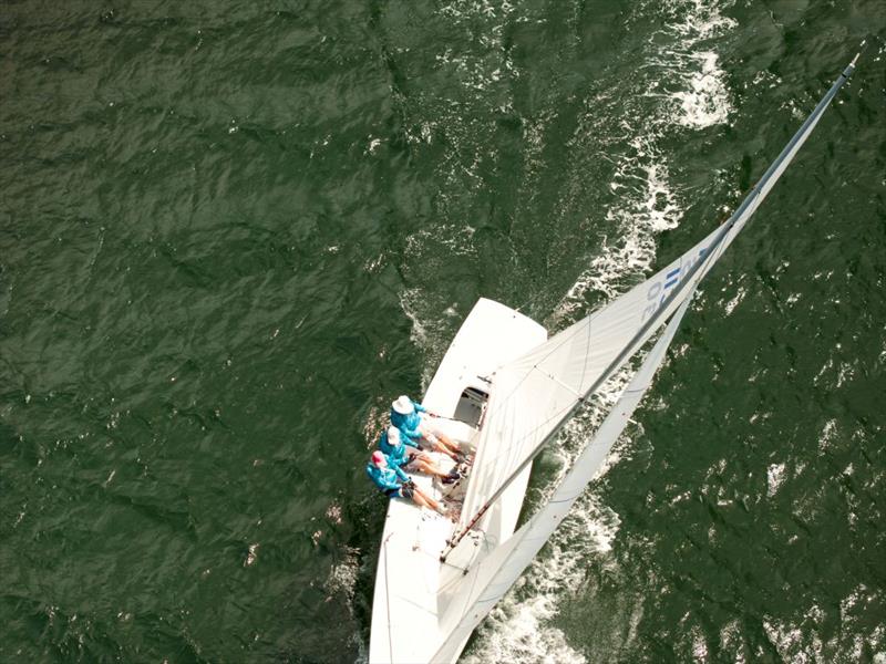 Something good happened for Brad Ginnivan and crew today - Brian Hilton - Ineos Grenadier Etchells NSW Championship 2026 - photo © Hippodrone