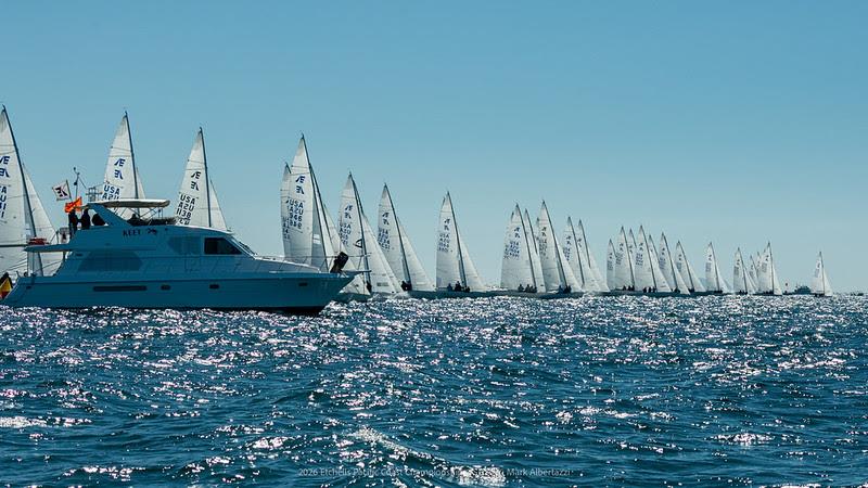 2026 Etchells Pacific Coast Championship photo copyright Mark Albertazzi taken at San Diego Yacht Club and featuring the Etchells class