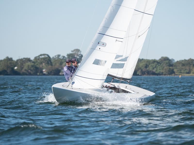 2026 Etchells Australian Nationals Day 3 photo copyright Tom Hodge Media / www.tomhodgemedia.com.au taken at Royal Freshwater Bay Yacht Club and featuring the Etchells class