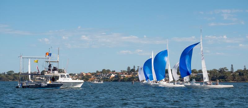 2026 Etchells Australian Nationals Day 3 photo copyright Tom Hodge Media / www.tomhodgemedia.com.au taken at Royal Freshwater Bay Yacht Club and featuring the Etchells class