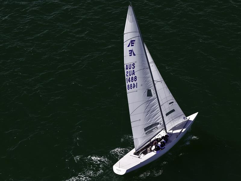 Matilda took the Corinthian Championship - Etchells Victorian State Championship 2026 photo copyright Terry Calley for Hippodrone taken at Royal Brighton Yacht Club and featuring the Etchells class