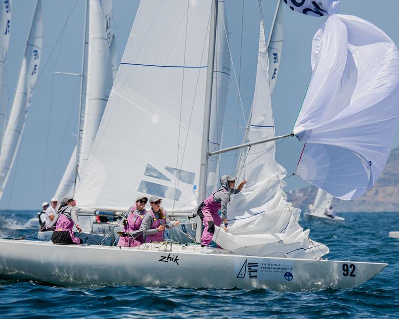 All set for the 2026 Etchells World Championship at San Diego Yacht Club photo copyright Mark Albertazzi taken at San Diego Yacht Club and featuring the Etchells class