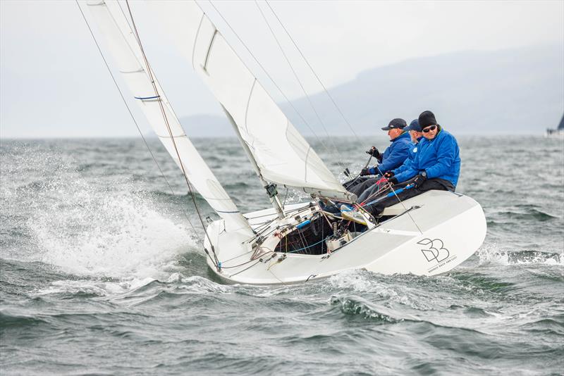 Etchells Bounce Back on day 1 of Jura Scottish Series 2026 photo copyright Andrew Wallace Photography taken at Clyde Cruising Club and featuring the Etchells class