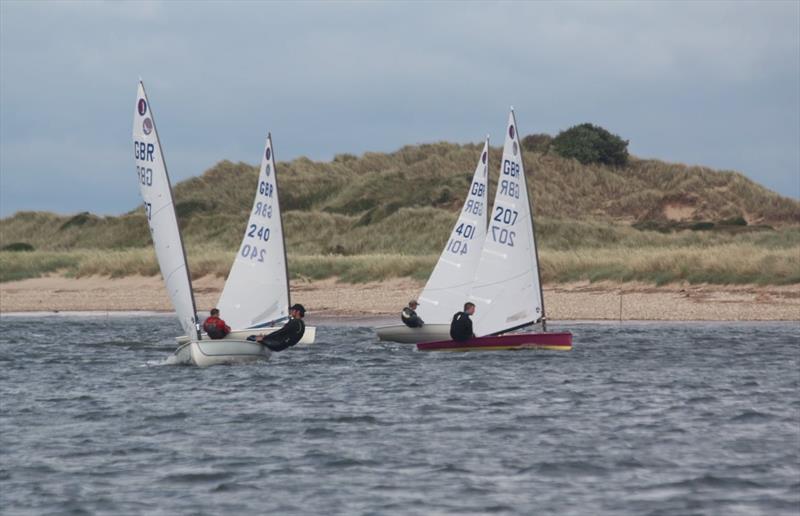 Europes at Overy Staithe photo copyright Bernard Clark taken at Overy Staithe Sailing Club and featuring the Europe class