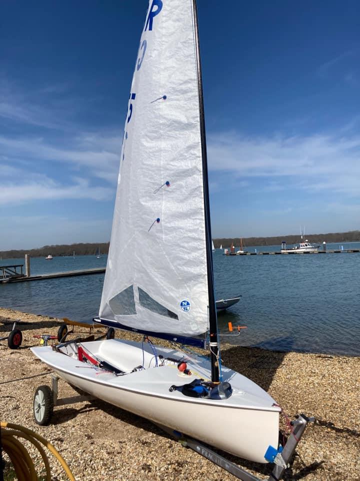 Europe sailors get back on the water photo copyright Lucy Boreham taken at  and featuring the Europe class