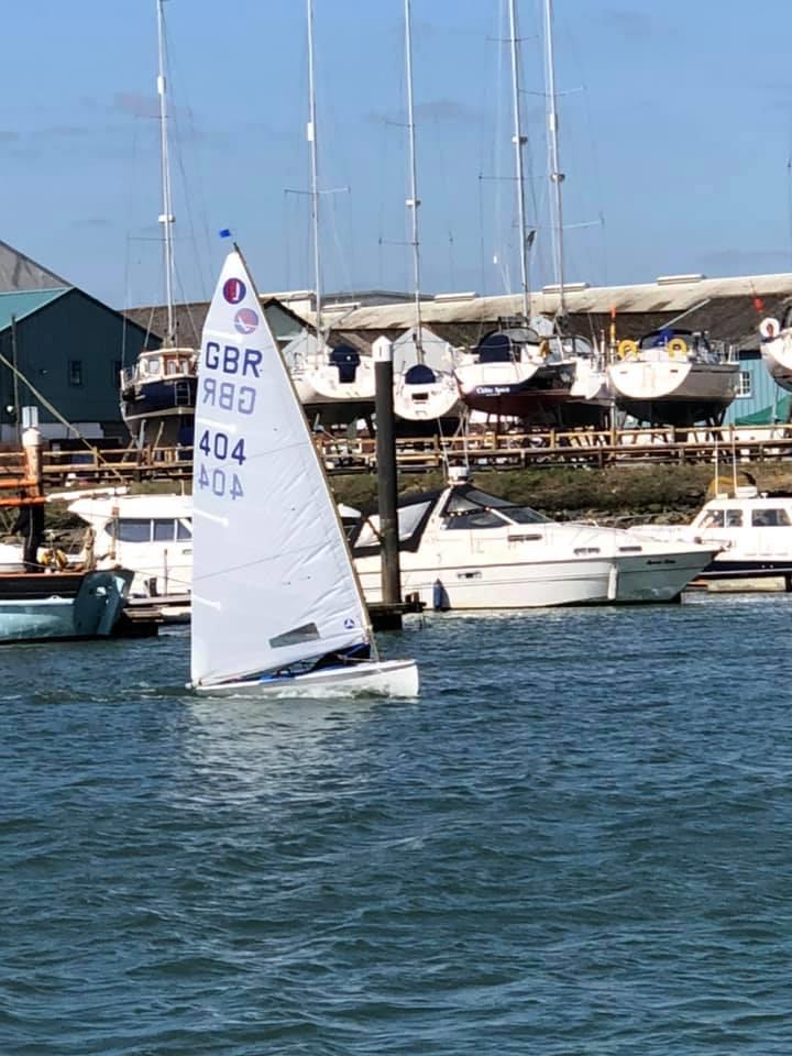 Europe sailors get back on the water photo copyright Adrian Geary taken at  and featuring the Europe class