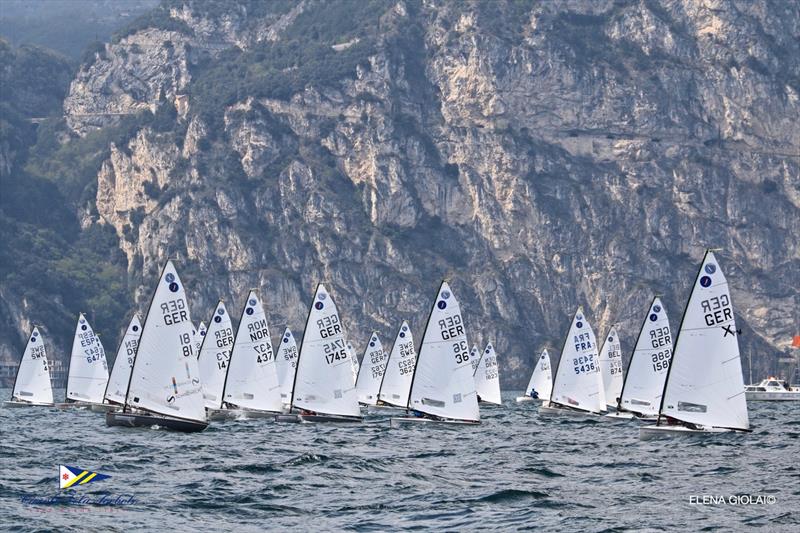 Torbole Europa Meeting photo copyright Elena Giolai taken at Circolo Vela Torbole and featuring the Europe class