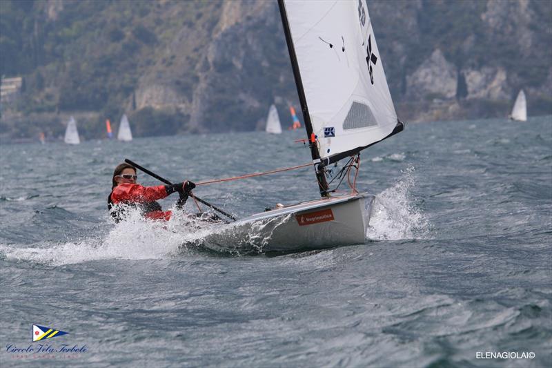 Torbole Europa Meeting photo copyright Elena Giolai taken at Circolo Vela Torbole and featuring the Europe class