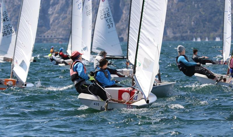 22nd Torbole Europa Meeting photo copyright Elena Giolai taken at Circolo Vela Torbole and featuring the Europe class