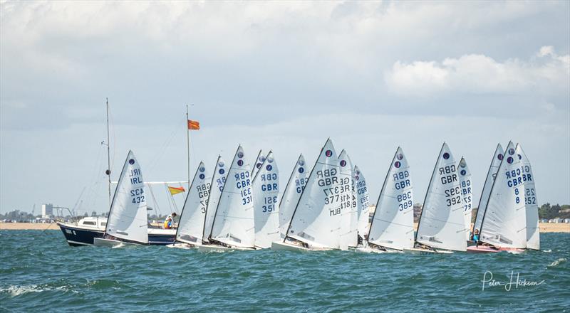 HISC Europe Open photo copyright Peter Hickson taken at Hayling Island Sailing Club and featuring the Europe class