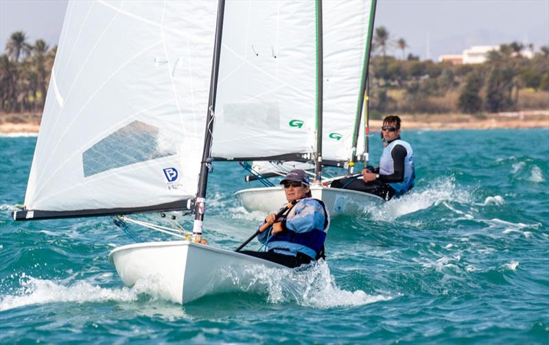 Europe class European Championship at Torrevieja day 1 photo copyright Pep Portas / RCN Torrevieja taken at Real Club Nautico Torrevieja and featuring the Europe class