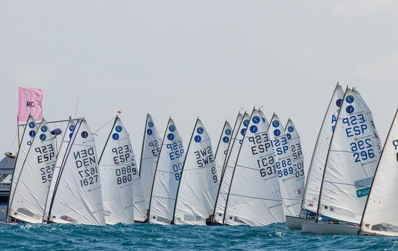 Europe class European Championship at Torrevieja day 1 photo copyright Pep Portas / RCN Torrevieja taken at Real Club Nautico Torrevieja and featuring the Europe class